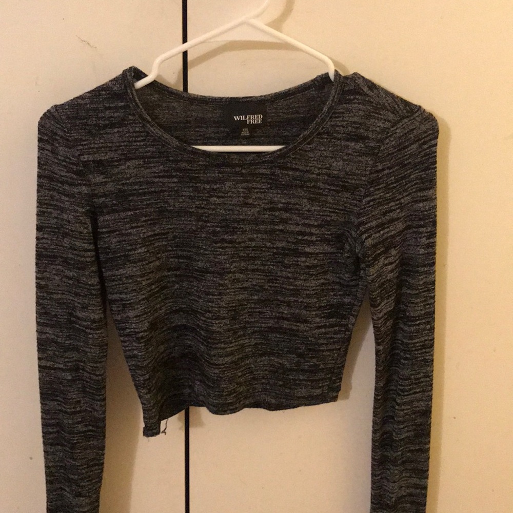 Wildred free long sleeve crop top.